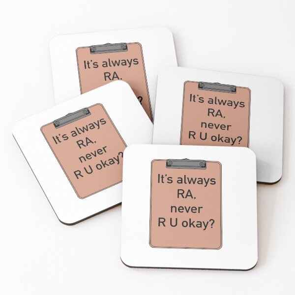 Item preview, Funny RA Quote for Resident Advisors with Clipboard Background  designed and sold by WildeandCo.