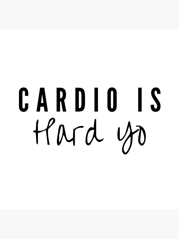 Hard cardio discount