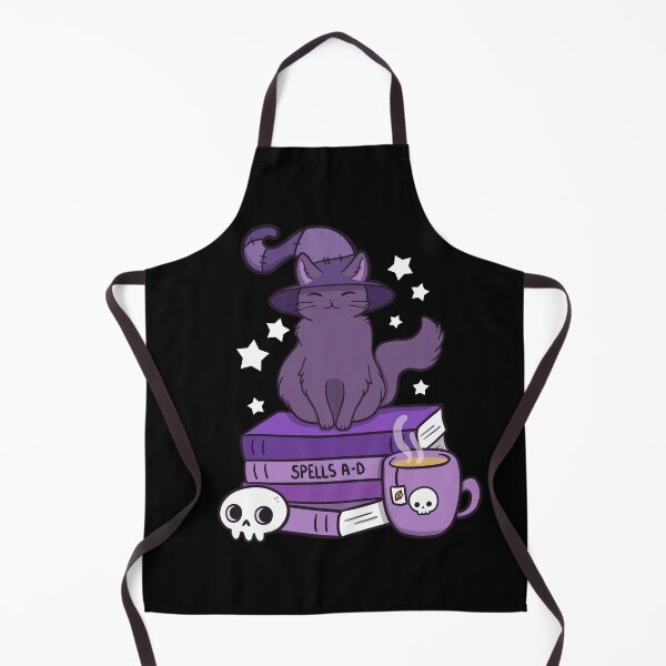 Feline Familiar 02 // Black | Nikury Apron