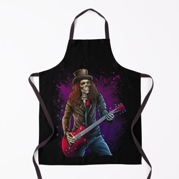 Item preview, Funny Rock Music Lover Guitar Player Skull Cool Skeleton Rockstar Rocker designed and sold by UniQueensShop.