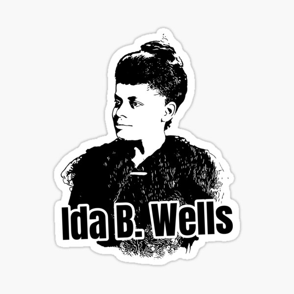 Vista previa del artículo con la obra «Ida B. Wells», diseñado y vendido por radvas.