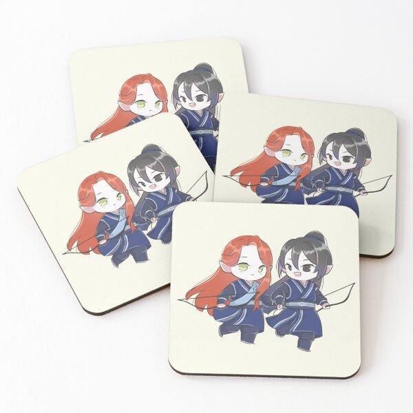 Item preview, Verhnan and Hernan Chibis designed and sold by Kasia Bacon.