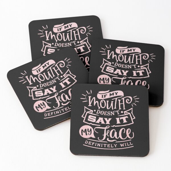 Item preview, If my mouth doesn't say it designed and sold by lovesuperkarma.