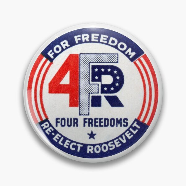 Item preview, 1944 Roosevelt For Freedom designed and sold by historicimage.