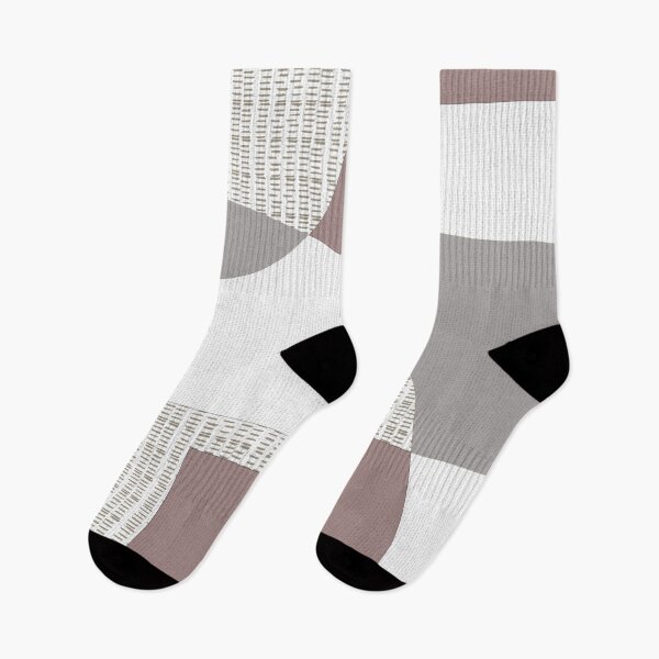 Item preview, Geometric Intersecting Circles and Rectangles in Mauve and Aubergine designed and sold by simplydesignart.