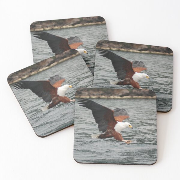 Item preview, African Fish Eagle Bird of Prey Fishing designed and sold by worldways.