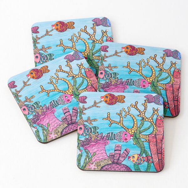 Item preview, Whimsical Coral Reef designed and sold by Rebeccartist.