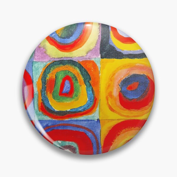 Item preview, Wassily Kandinsky - Color Study Squares (Digitally Enhanced) designed and sold by Mr. Gattax.