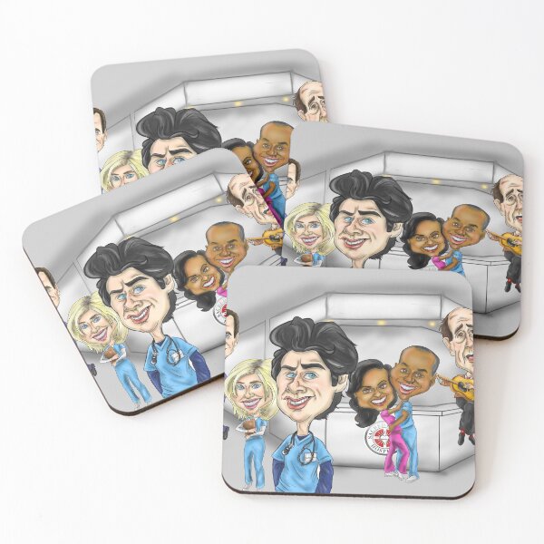 Item preview, Scrubs art designed and sold by Funkydoodlesrea.