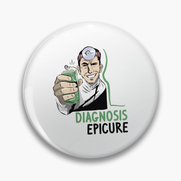 Item preview, diagnosis epicure beer lover doctor designed and sold by lsvds.