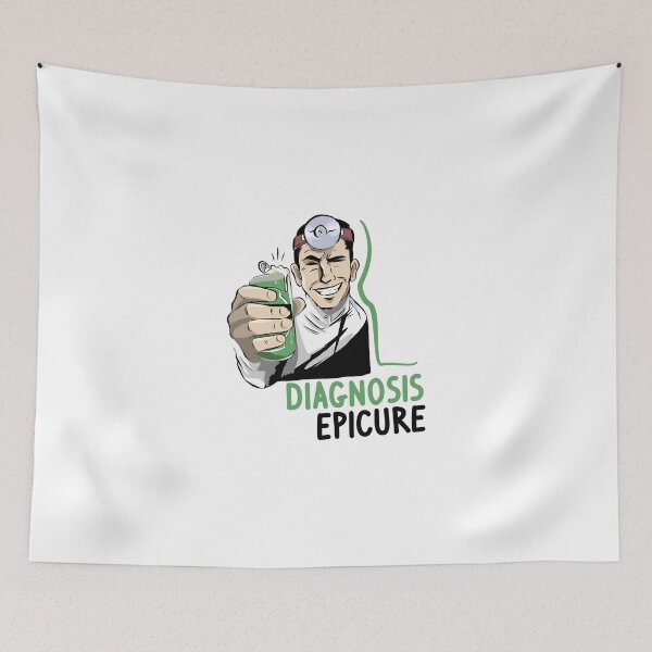 Item preview, diagnosis epicure beer lover doctor designed and sold by lsvds.