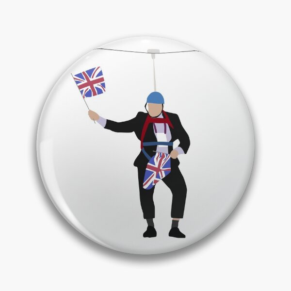 Item preview, Boris Johnson hanging around on a zip wire designed and sold by art-fox.