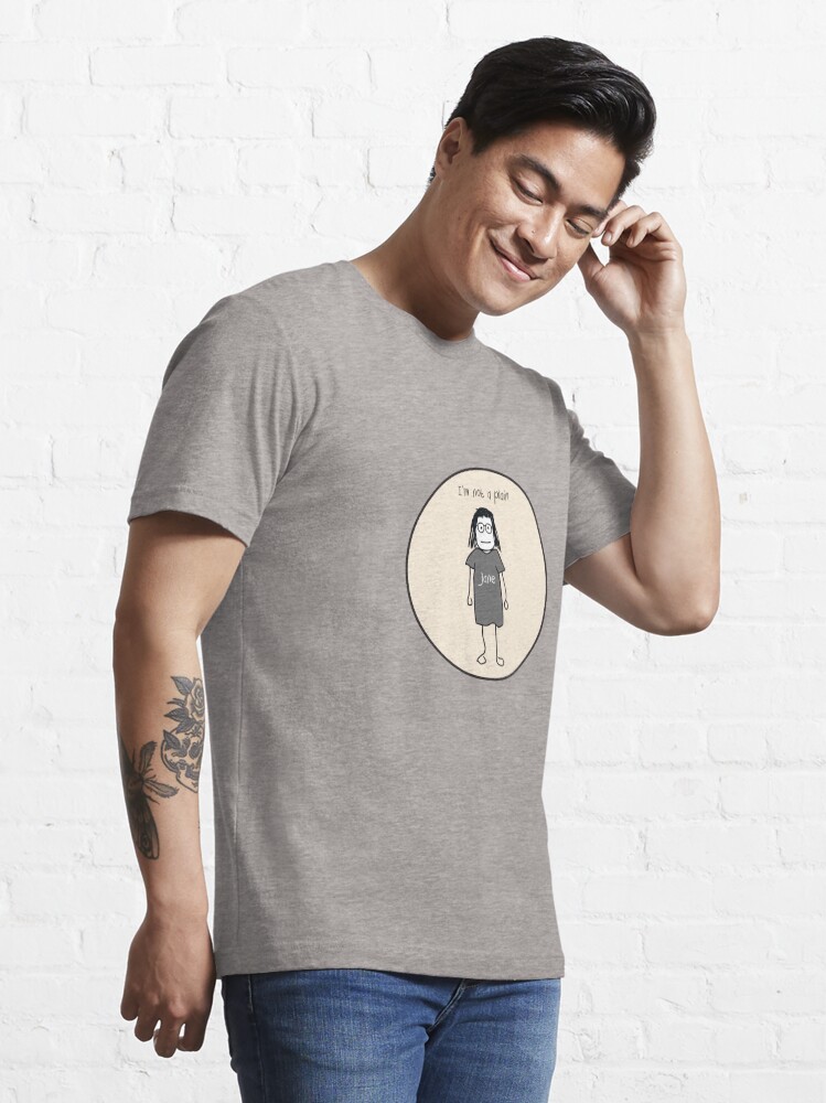 Plain Jane Essential T Shirt for Sale by DanandDee Redbubble