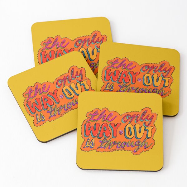 Item preview, The Only Way Out is Through designed and sold by doodlebymeg.