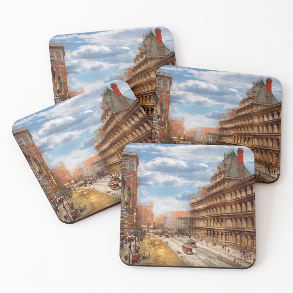 Item preview, City - Cincinnati OH - Government Square 1902 designed and sold by Mike Savad Photography.