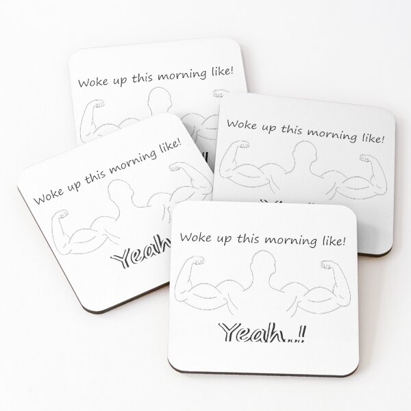 Item preview, Woke up like yeah! designed and sold by Nigel Designs.