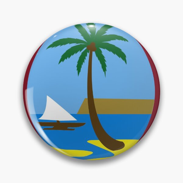 Item preview, GUAM RUN 671 Guahan USA Flag designed and sold by RUN671GUAM.