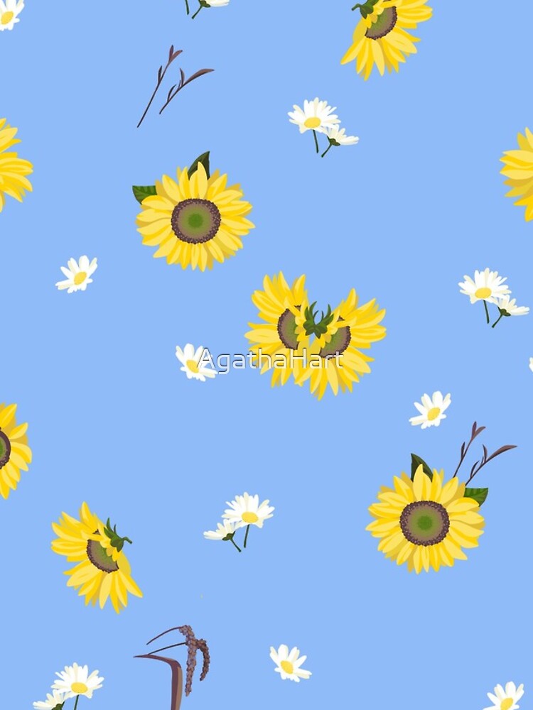 Summer Sunflower Pattern by AgathaHart