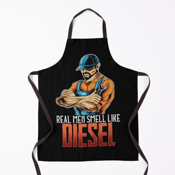 Item preview, Mens Funny Car Mechanic Cool Hard Working Repair Guy Smells Like Diesel designed and sold by UniQueensShop.