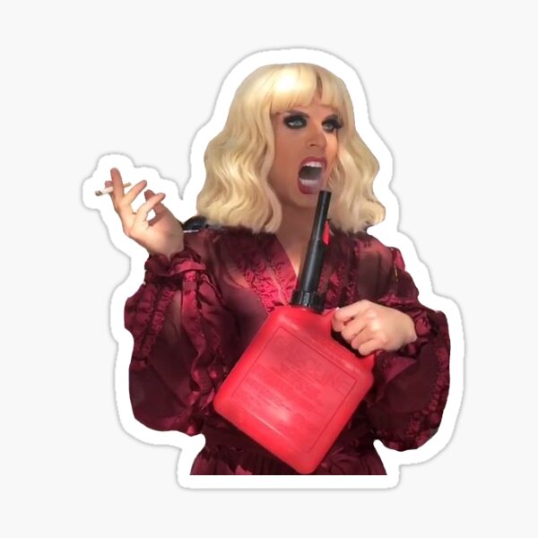 Item preview, KATYA ZAMOLODCHIKOVA sticker! designed and sold by Sophiecharms.