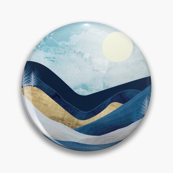 Item preview, Moonlit Hills designed and sold by spacefrogdesign.