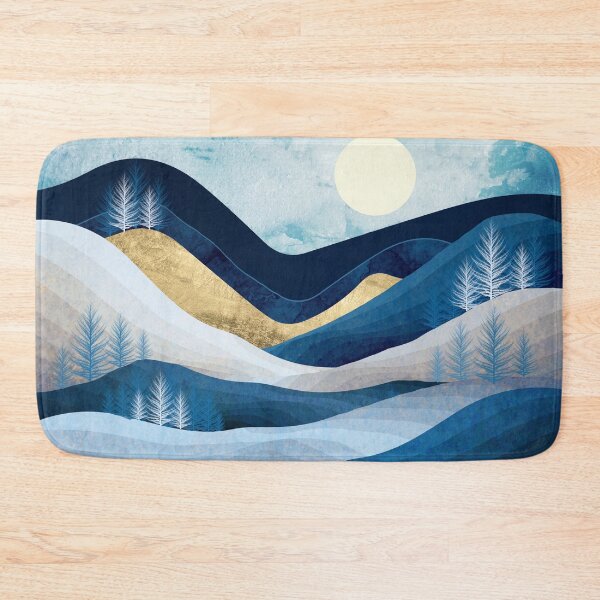 Item preview, Moonlit Hills designed and sold by spacefrogdesign.