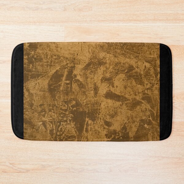 Item preview, Burnished Gold Abstract Leaf Painting, Mixed Media designed and sold by djrunnels.