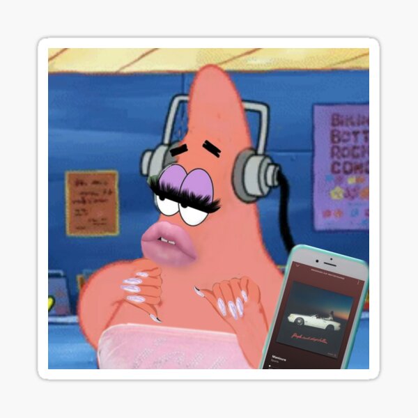 PERIODT PATRICK (2) Pegatina
