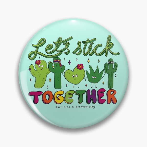 Item preview, Let's Stick Together designed and sold by doodlebymeg.
