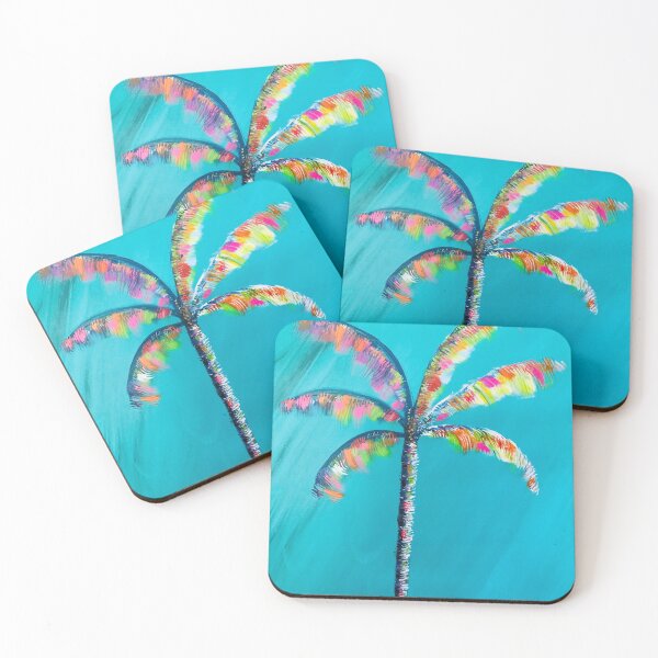 Item preview, AQUA PALM  designed and sold by Rebeccartist.