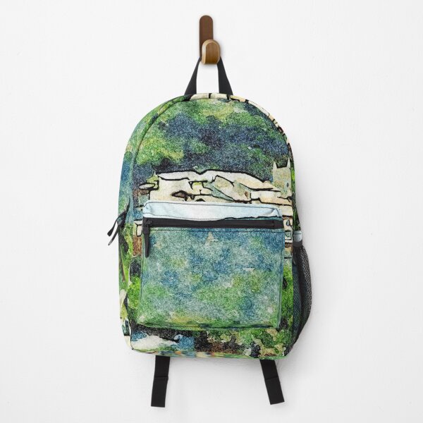 Item preview, Landscape with village surrounded by mountains designed and sold by Giuseppe Cocco.