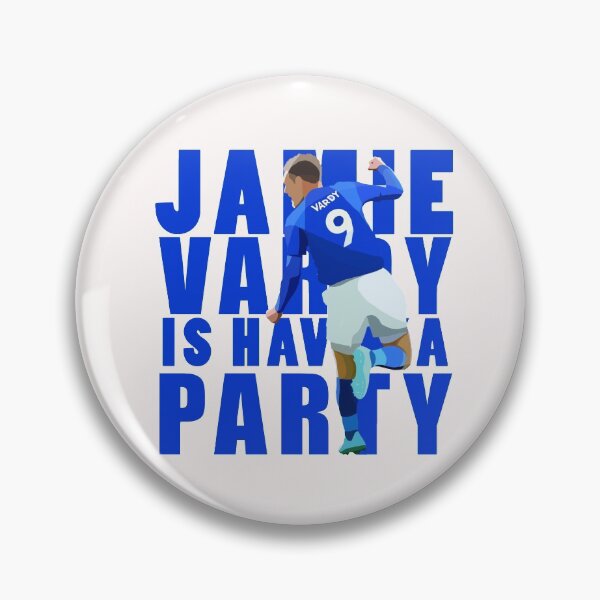 Item preview, Leicester City's Jamie Vardy designed and sold by Webbed Toe Design's.