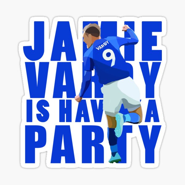 Item preview, Leicester City's Jamie Vardy designed and sold by Webbed Toe Design's.