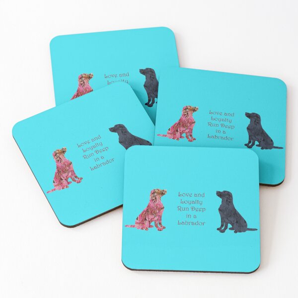 Item preview, Love and loyalty labrador designed and sold by ThePoodleandCo.