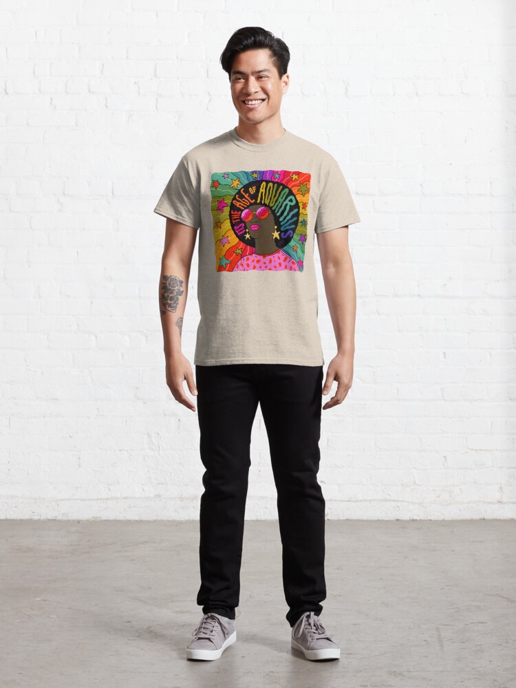 Alternate view of Age of Aquarius Classic T-Shirt
