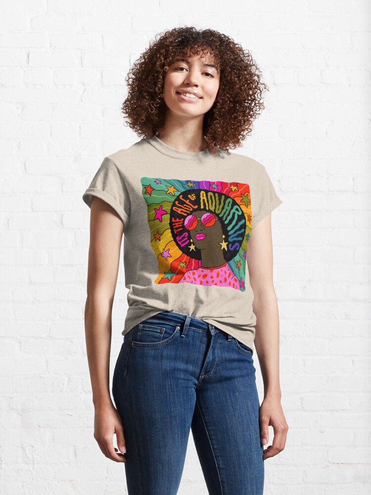 Alternate view of Age of Aquarius Classic T-Shirt