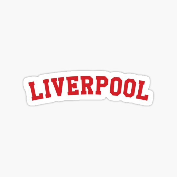 Liverpool City Name Sticker