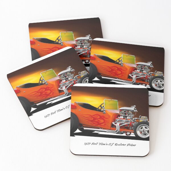 Item preview, 1927 Ford 'Flam'n OJ' Roadster Pickup designed and sold by DaveKoontz.