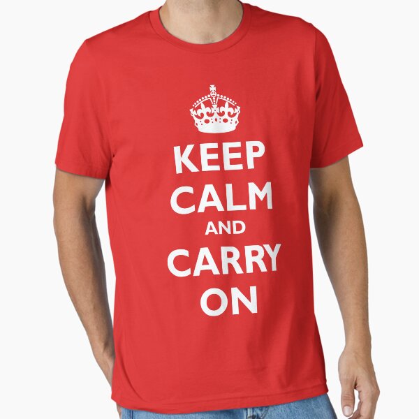 Item preview, Keep Calm And Carry On designed and sold by 5thcolumn.