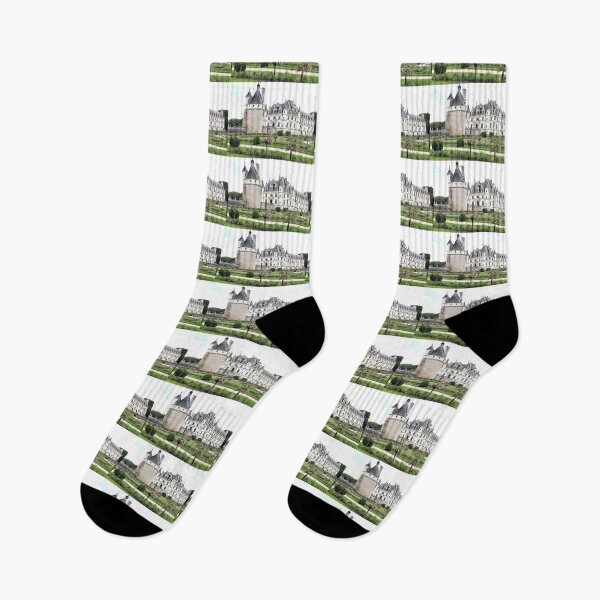 Item preview, r2361/ Château de Chenonceau 3  " le Jardin " par Okaio Création  Olavia-Olao 2020 designed and sold by o.okaïo.