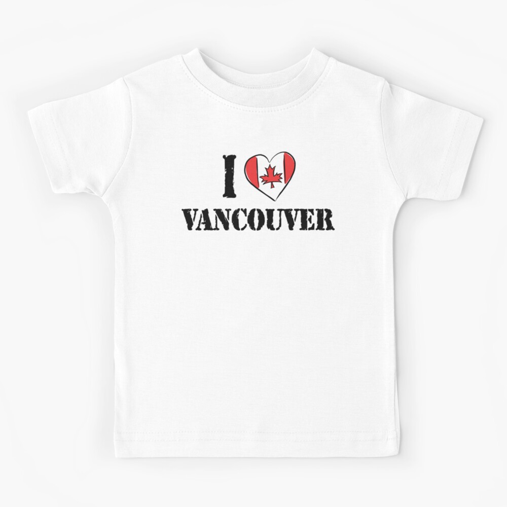 i love vancouver t shirt