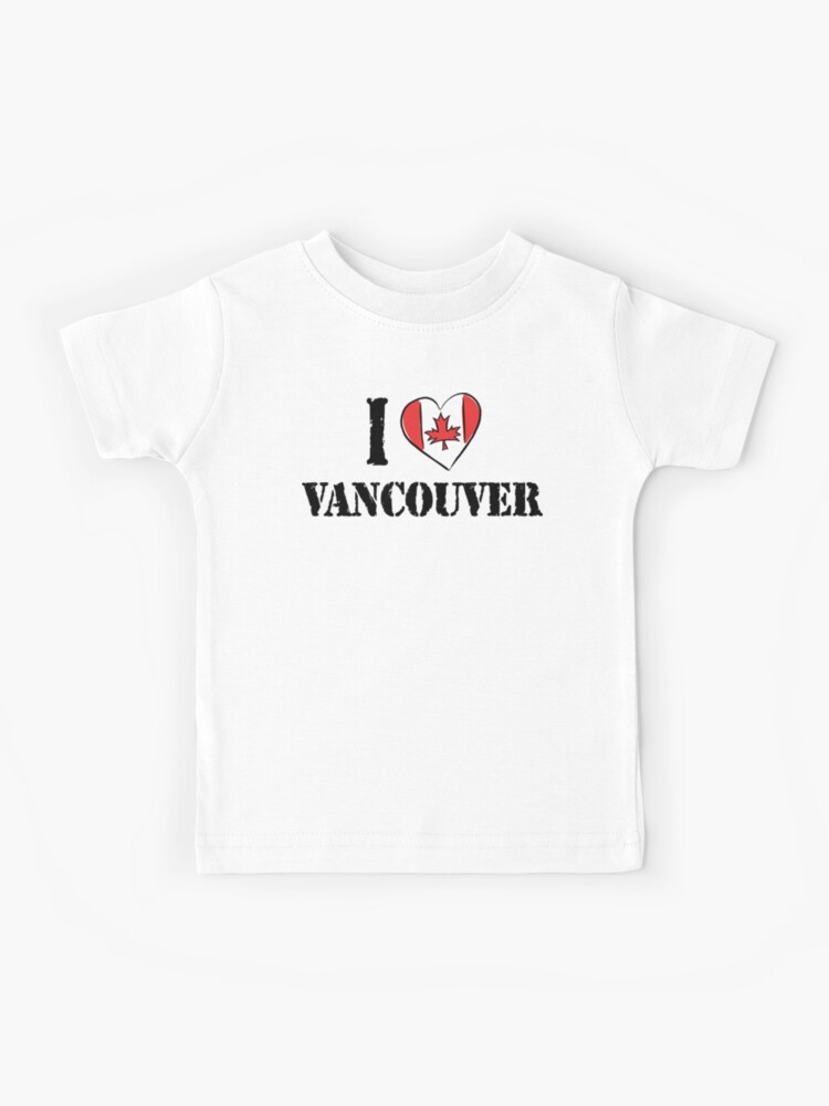 i love vancouver t shirt