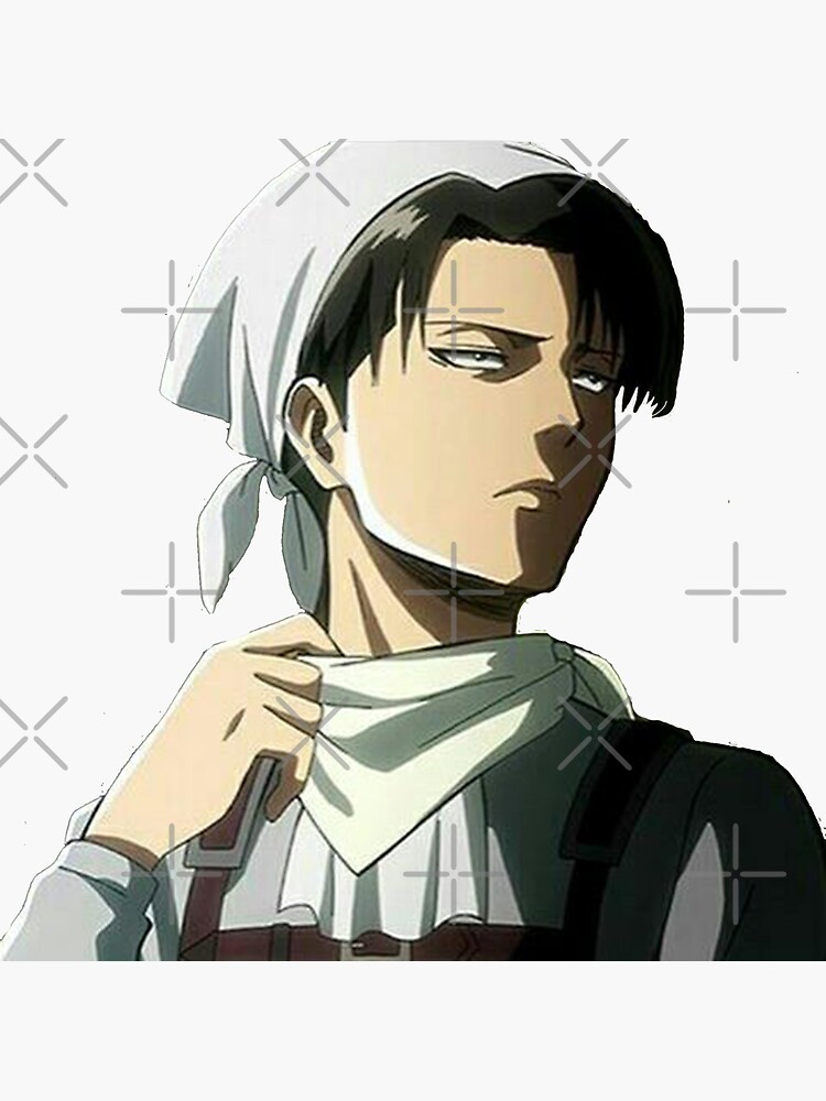Levi Ackerman in his cleaning suit by mooch-er