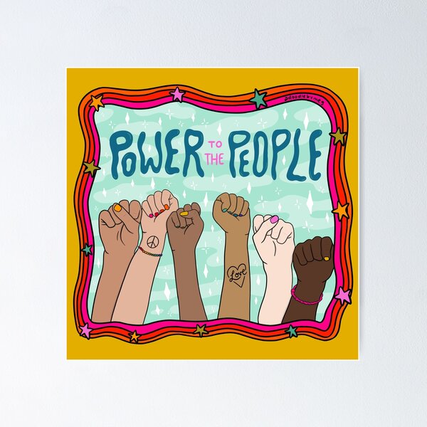 Item preview, Power to the People designed and sold by doodlebymeg.