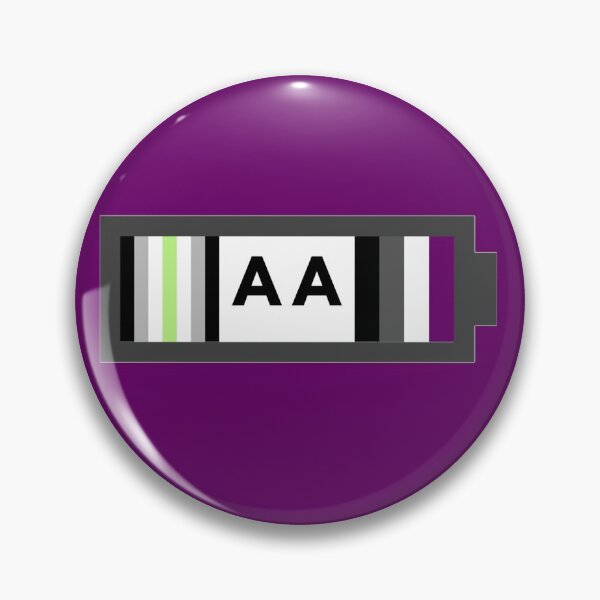 Item preview, Double A Pride (Agender & Asexual) designed and sold by FallenxStarr.