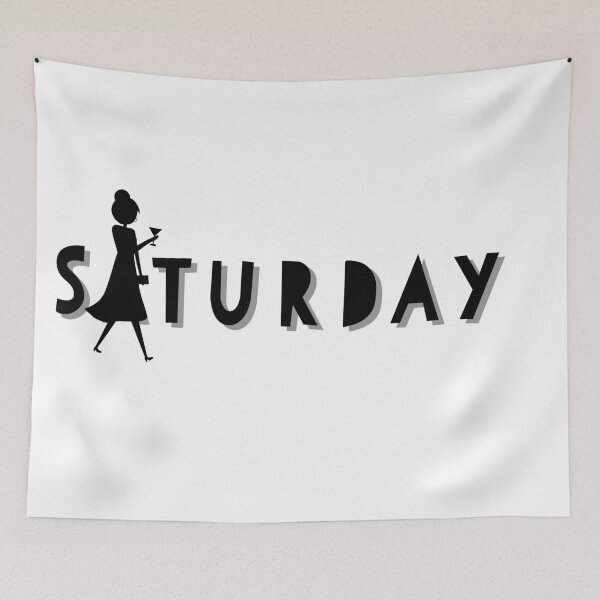 Item preview, Saturday designed and sold by HebHenderson.