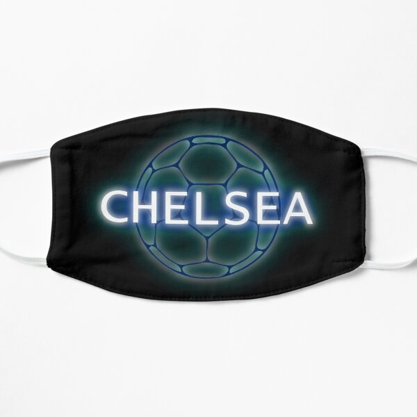 Chelsea Football Neon Glow Badge Flat Mask