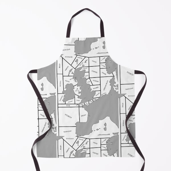 Item preview, Shipping Forecast UK Map - Labelled designed and sold by thelittleforest.