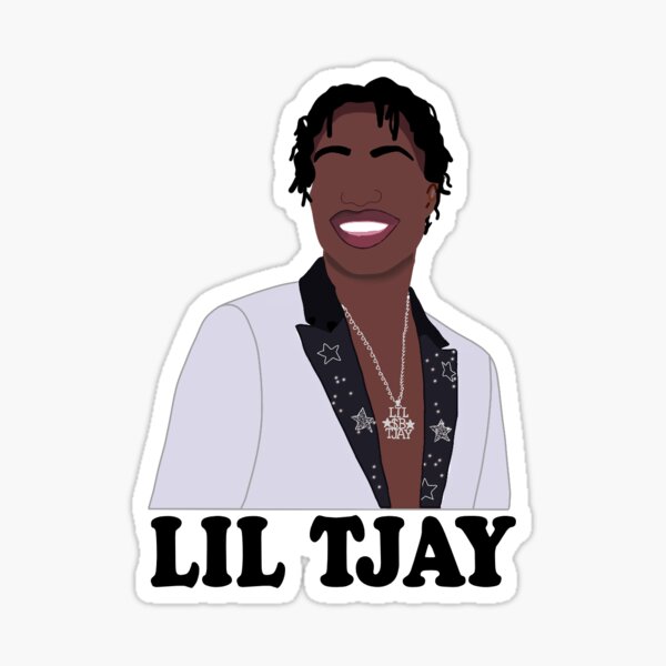 lil tjay Sticker by samtaylormoore.