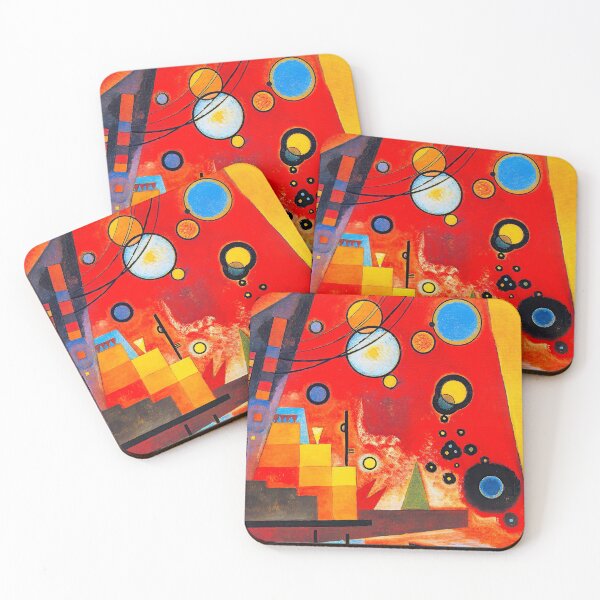 Item preview, Wassily Kandinsky - Heavy Red (Digitally Enhanced) designed and sold by Mr. Gattax.
